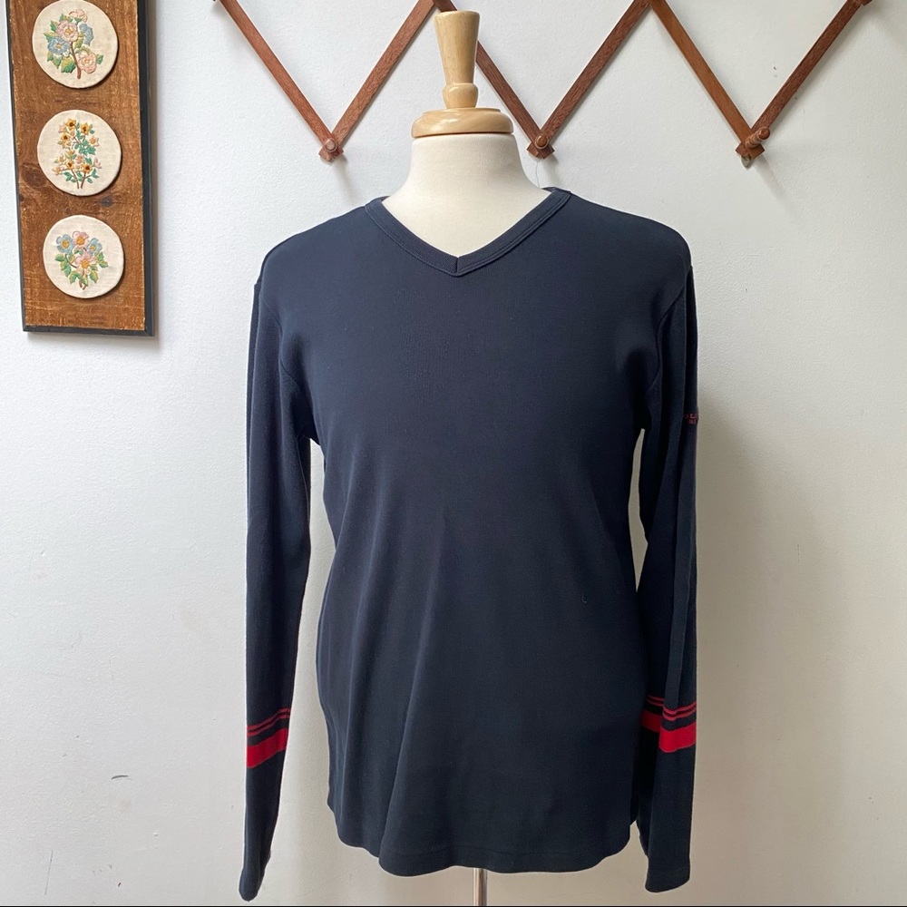 Vintage Polo Ralph Lauren Spell Out Sleeve Sweater